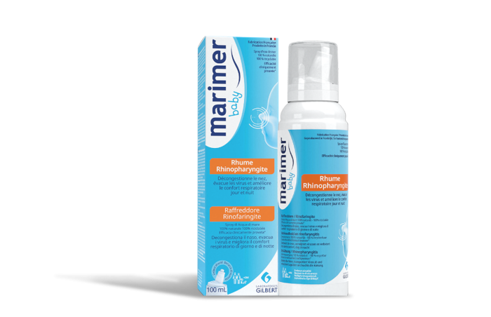 MARIMER BABY hypertonic Răceală-rinofaringită  spray 100ml