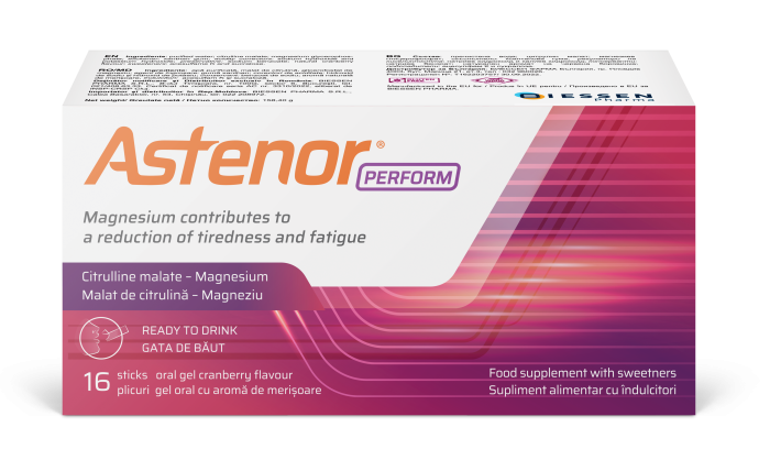 Astenor Perform, 16 plicuri cu gel gata de baut