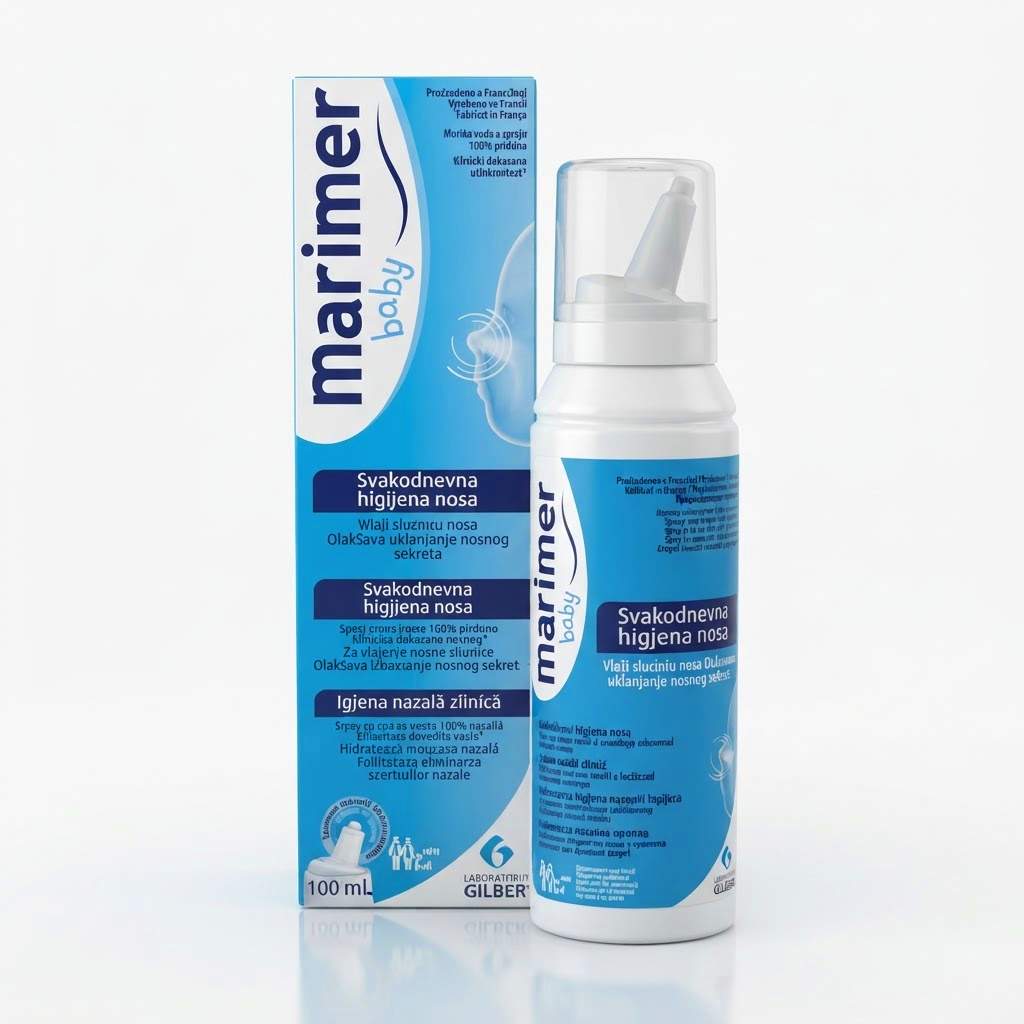 apă de mare spray Marimer Baby Izotonic pentru copii, de la zero luni