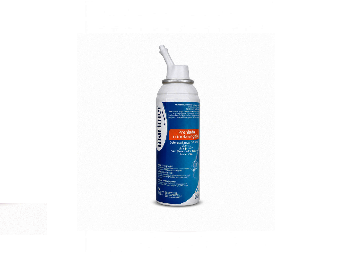 Spray apa de mare hipertonic pentru raceala si decongestionare nazala
